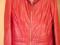 Продам женскую красную кожаную куртку р.46-48. Фото 1.
