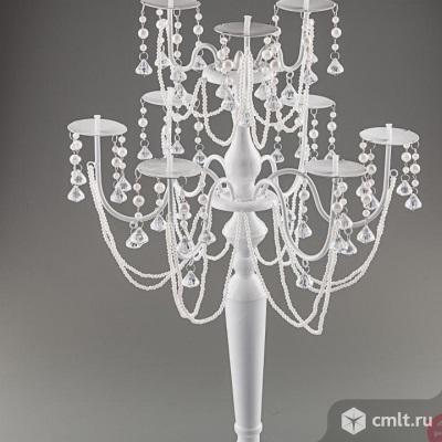 Прокат и аренда канделябров подсвечников для свадьбы. Фото 1.