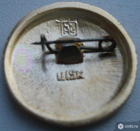 Значок "Золотое кольцо - Кострома", герб, СССР, металл, эмаль.. Фото 2.