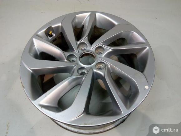 Диск колесный литой R17x7J D67.1 ET51 5x114.3  HYUNDAI TUCSON 15- б/у 52910D7210 3*. Фото 1.