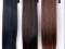 Хвост из натуральных волос, шиньен (черный). Фото 1.