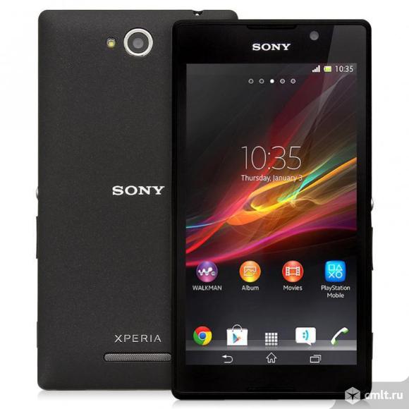 Смартфон Sony Xperia C. Фото 1.