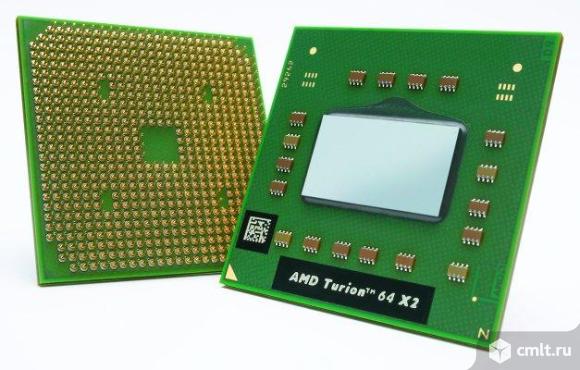Процессор AMD Turion(tm) X2 для ноутбука. Фото 1.