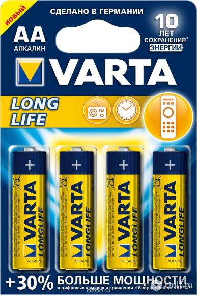 Батарейка Varta R6 АА. Фото 1.