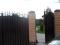 Забор из металлопрофиля, сетки рабицы. Ворота, лестницы. Фото 6.