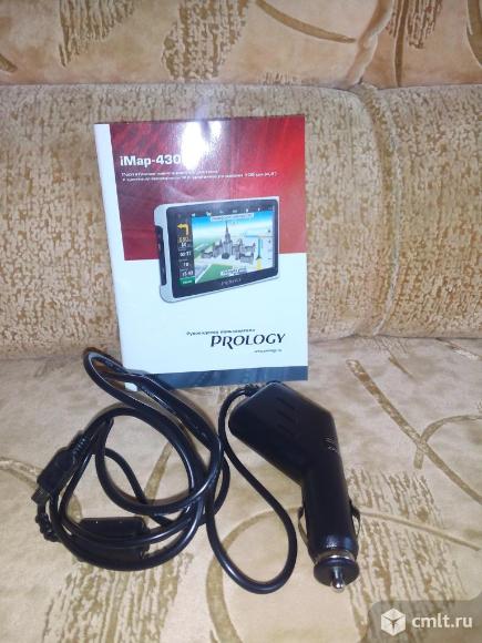 Автозарядка для gps навигатора prology imap4300. Фото 1.