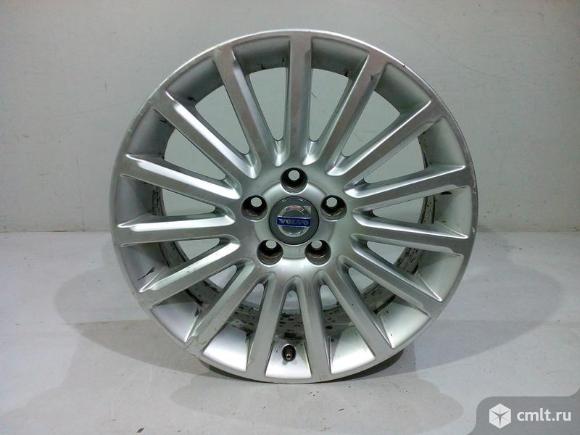 Диск колесный литой R17x7J ET50 5x108 VOLVO S80 06-16 б/у 30748345 4*. Фото 1.