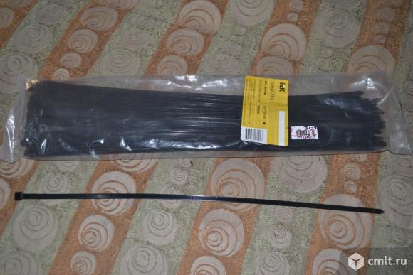 Хомут (стяжка) ХКн 650х8.8мм нейлон черный. Фото 1.