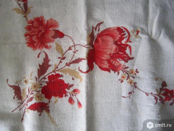 Скатерть лен -1.2 х 1.35 м. Фото 1.