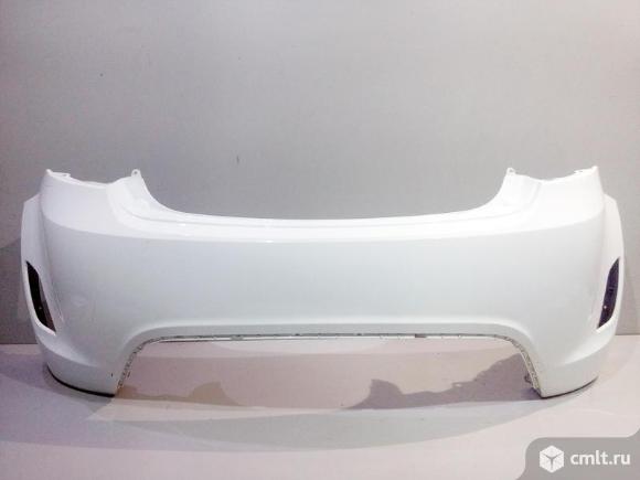 Бампер задний HYUNDAI VELOSTER 11- б/у 866112V000 4*. Фото 1.
