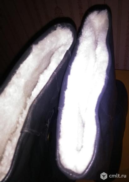 Кожаные сапоги. Фото 5.