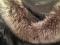 Зимняя куртка косуха из натуральной кожи с подстежкой из натурального меха. Воротник-лиса чернобурка. Фото 3.