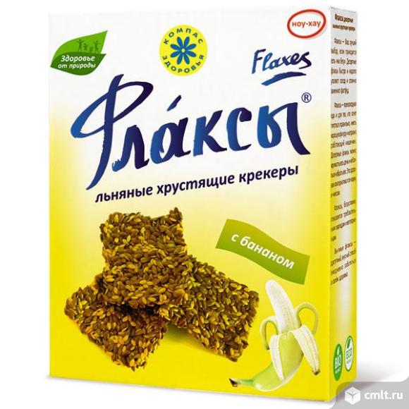 Флаксы с бананом. Фото 1.