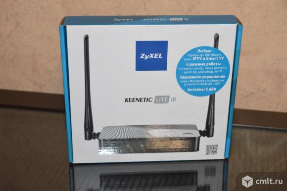 Wi-Fi роутер zyxel Keenetic Lite III. Фото 1.