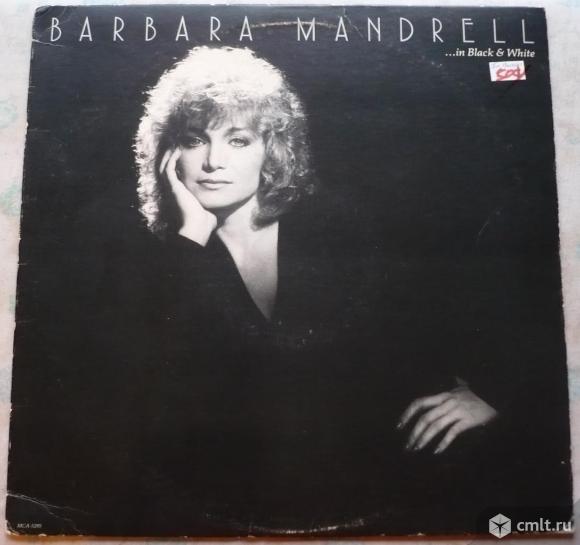 Обложка от грампластинки (винила). Гигант [12" LP]. Barbara Mandrell. ...in Black & White. 1982. США. Фото 1.