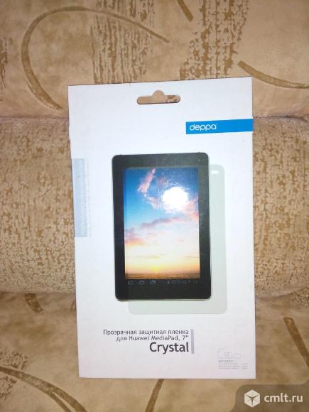 Прозрачная пленка для планшета с диаг. 7*. Фото 1.