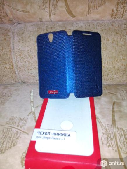 Чехол-книжка для jinga basco i1 blu. Фото 2.