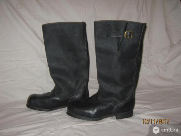 Сапоги кирзовые армейские СССР, новые. Фото 1.