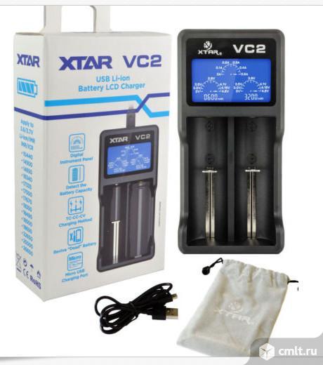 Xtar VC2 Usb Lcd зарядное устройство. Фото 2.