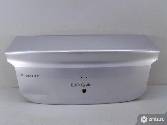 Крышка багажника RENAULT LOGAN 14- б/у 901006652R 4*. Фото 1.