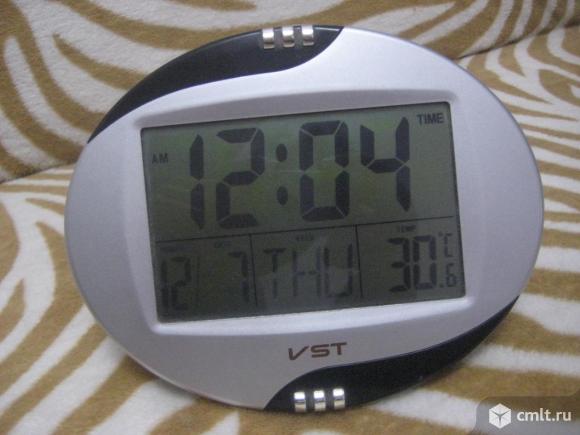 Часы-будильник VST. Фото 1.