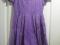 Платье фиолетовое в горошек. Фото 1.