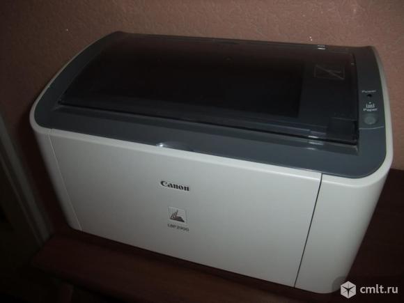 Принтер лазерный Canon 2900 (как HP 1010)  домашний. Фото 1.