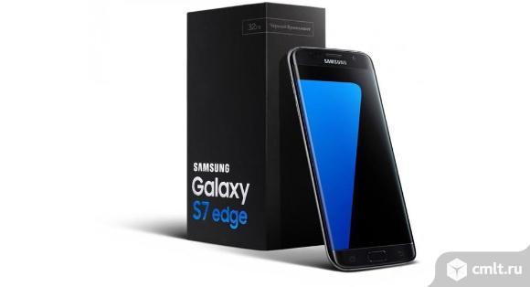 Samsung Galaxy S7 Edge Black. Фото 1.