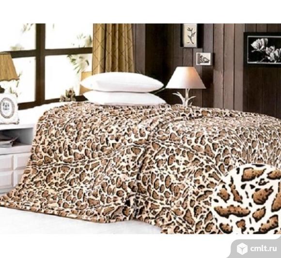 Плед велсофт набивной. Фото 8.