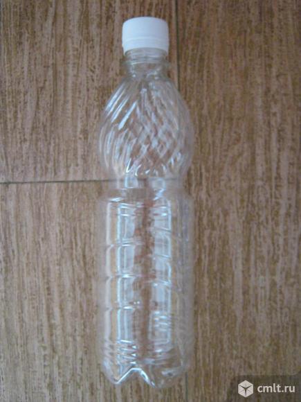 Бутылки пластиковые 0.5л. Фото 1.