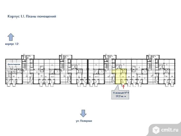 Жк полярная 25 карта