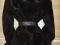 Шуба из мутона с нутрией женская черная, на молнии, р. Фото 4.