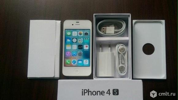 Смартфон Apple iPhone 4s 16Gb White. Фото 1.