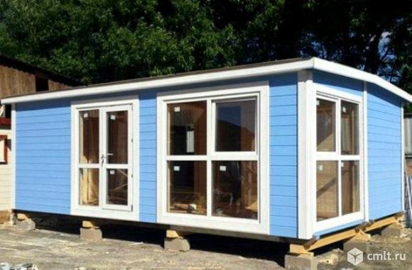 Гостевой/дачный домик с панорамным остеклением