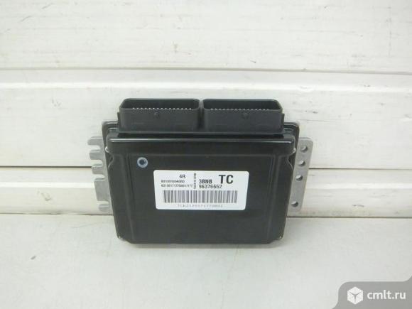 Блок управления двигателем ECU 1.2 SOHC + ABS CHEVROLET AVEO T200 03-08 новый исправный 5*. Фото 1.