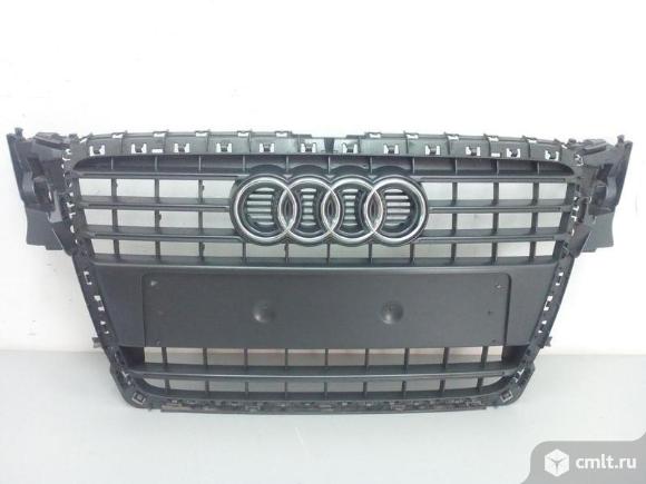 Решетка радиатора AUDI A4 S4 07-12 б/у 8K08536511QP 8K0853651 4*. Фото 1.