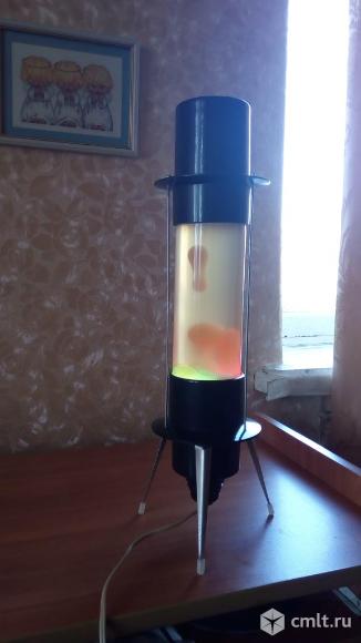 Лава лампа Радуга 1988г капсула времени СССР. Фото 1.