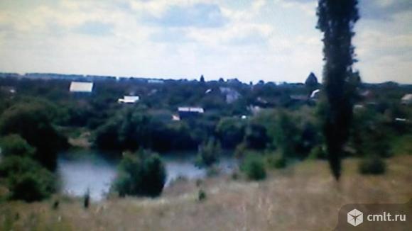 Участок 8 сот.пруд река асфальт 13км снт-восход2. Фото 1.