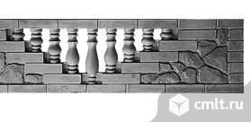 Декоративные бетонные заборы. Фото 8.