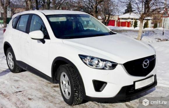 Mazda-CX-5 2014 г. в., 2.0, 60 тыс. км, белый. Фото 1.