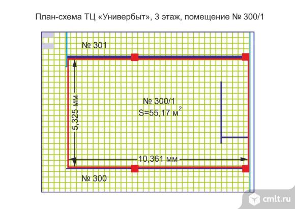 Сдается помещение под шоу-рум 55,17 кв.м,. Фото 7.