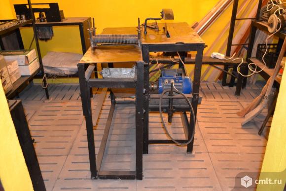 Деревообрабатывающий станок(циркулярка +фуганок) самодельный. Фото 1.