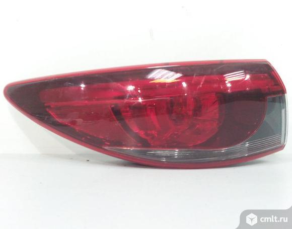 Фонарь внешний левый MAZDA 6 GJ 13- б/у GJA151160B 4*. Фото 1.