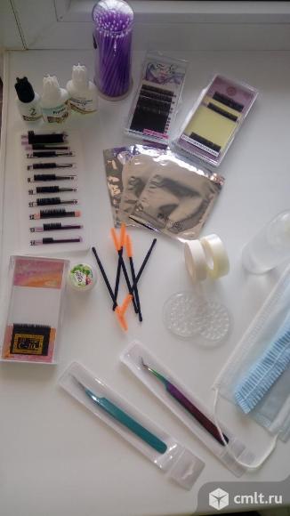 Кушетка и Стартовый набор для наращивания ресниц. Фото 3.