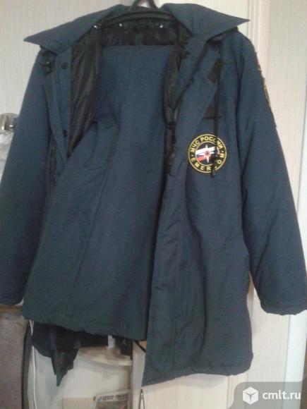 Зимняя куртка и комбинезон МЧС. Фото 3.
