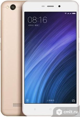 Смартфон Xiaomi RedMi 4A 16Gb Gold. Фото 1.