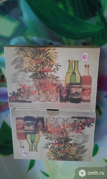 Набор стаканов 6 штук из стекла. Фото 4.