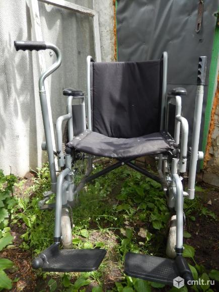 Продам ивалидную коляску с ручным приводом. Фото 1.