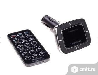 Как новый FM-трансмиттер Rolsen RFA-300 с пультом USB, AUX IN. Фото 1.