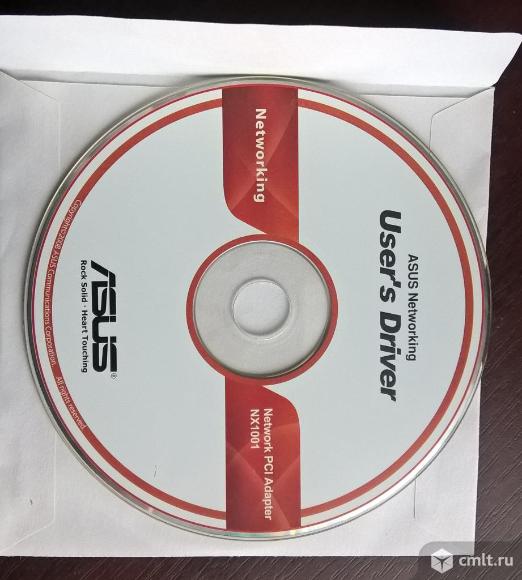 Внутренняя сетевая карта asus NX1001 PCI. Фото 5.